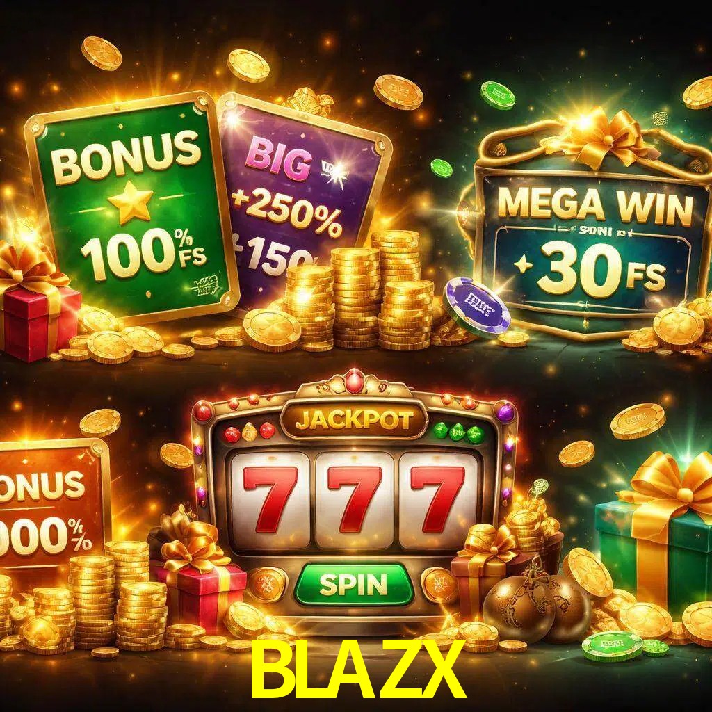 Tipos de bonos BLAZX incluyendo recompensas de bienvenida y promociones continuas