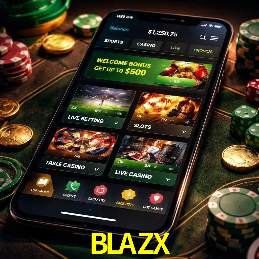 Diseño de juegos móviles BLAZX para usuarios en México